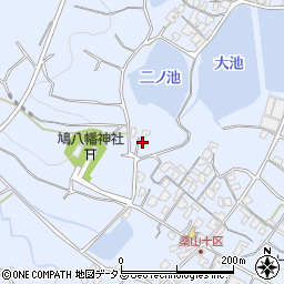 香川県三豊市豊中町岡本580-13周辺の地図
