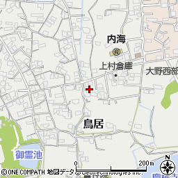 和歌山県海南市鳥居499周辺の地図