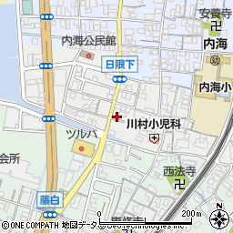 和歌山県海南市鳥居215周辺の地図