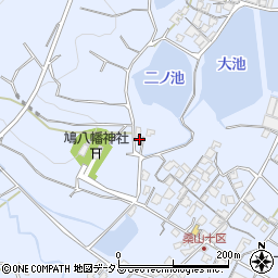 香川県三豊市豊中町岡本580周辺の地図