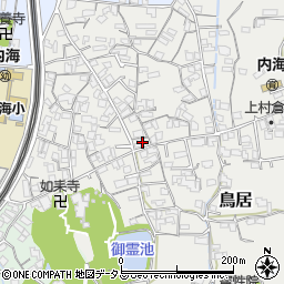 和歌山県海南市鳥居123周辺の地図