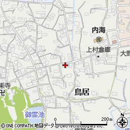和歌山県海南市鳥居306-1周辺の地図