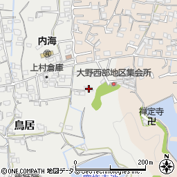 和歌山県海南市鳥居528-1周辺の地図