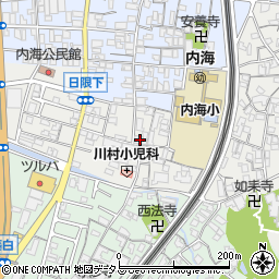 和歌山県海南市鳥居195周辺の地図