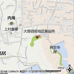 和歌山県海南市鳥居519周辺の地図