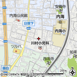 和歌山県海南市鳥居196周辺の地図