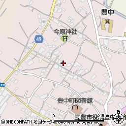 香川県三豊市豊中町本山甲330周辺の地図