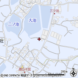 香川県三豊市豊中町岡本533周辺の地図