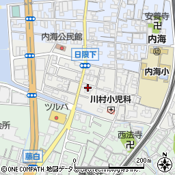 和歌山県海南市鳥居215-10周辺の地図