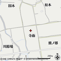徳島県鳴門市大麻町板東寺面周辺の地図