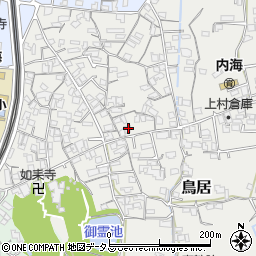 和歌山県海南市鳥居122-2周辺の地図