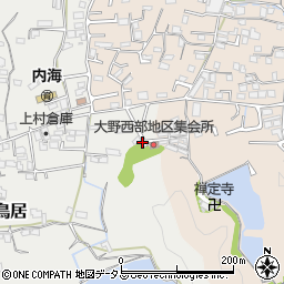 和歌山県海南市鳥居517-3周辺の地図