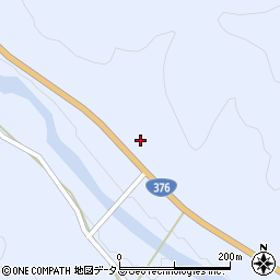 山口県山口市徳地上村西村周辺の地図
