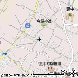 香川県三豊市豊中町本山甲375周辺の地図