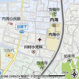 和歌山県海南市鳥居193周辺の地図