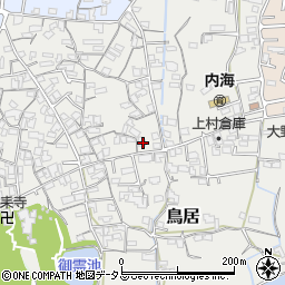 和歌山県海南市鳥居84周辺の地図