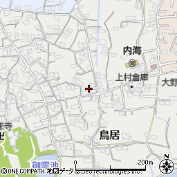 和歌山県海南市鳥居84-4周辺の地図