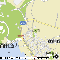 山口県下関市豊浦町大字涌田後地2096-1周辺の地図