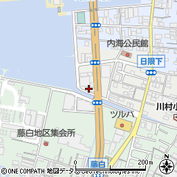 株式会社太平工業社　海南バイパスＳＳ周辺の地図