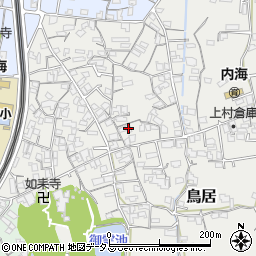 和歌山県海南市鳥居121-10周辺の地図