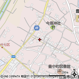 香川県三豊市豊中町本山甲540周辺の地図