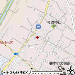 香川県三豊市豊中町本山甲538周辺の地図