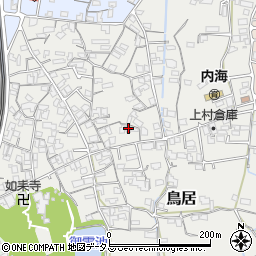 和歌山県海南市鳥居86-2周辺の地図