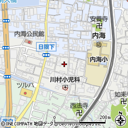 和歌山県海南市鳥居202周辺の地図