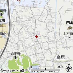 和歌山県海南市鳥居120周辺の地図