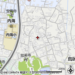 和歌山県海南市鳥居136周辺の地図