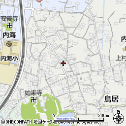 和歌山県海南市鳥居133周辺の地図