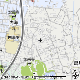 和歌山県海南市鳥居138周辺の地図