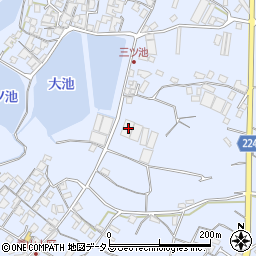 香川県三豊市豊中町岡本1036周辺の地図