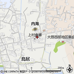 和歌山県海南市鳥居506周辺の地図
