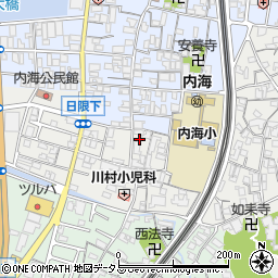 和歌山県海南市鳥居204-3周辺の地図