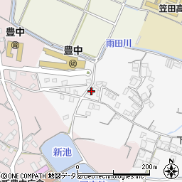 香川県三豊市豊中町上高野4121周辺の地図