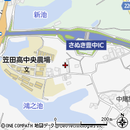 香川県三豊市豊中町上高野3536周辺の地図