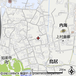 和歌山県海南市鳥居87周辺の地図