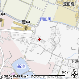 香川県三豊市豊中町上高野4098周辺の地図