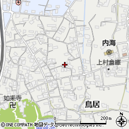 和歌山県海南市鳥居87-2周辺の地図