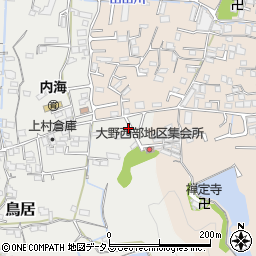 和歌山県海南市鳥居512周辺の地図