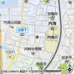 和歌山県海南市鳥居204-2周辺の地図