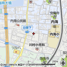 和歌山県海南市鳥居209周辺の地図