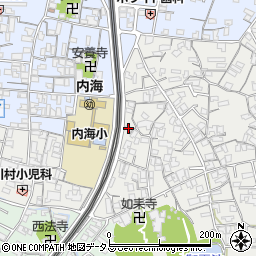 和歌山県海南市鳥居176周辺の地図