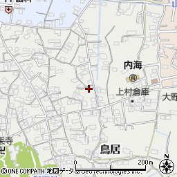 和歌山県海南市鳥居91周辺の地図