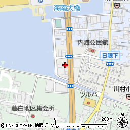 和歌山県海南市鳥居647周辺の地図