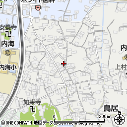 和歌山県海南市鳥居150周辺の地図