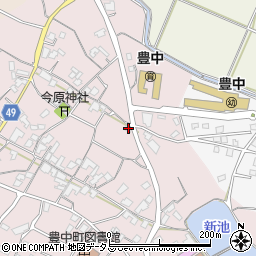 香川県三豊市豊中町本山甲277周辺の地図