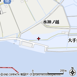 〒772-0033 徳島県鳴門市大津町長江の地図