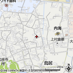 和歌山県海南市鳥居94周辺の地図